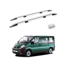 Turtle Renault Trafic X83 2001-2014 / Kısa Şasi Tavan Çıtası Crown Gri