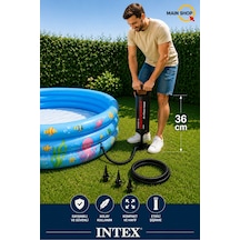 Mainshop Intex Double Quick I Pratik El Pompası Şişme Yatak Havuz Bot Pompası 36 Cm M-68614