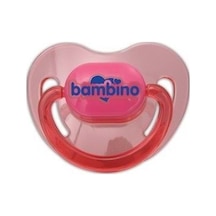 Bambino Silikon Damaklı Emzik No:1 Pembe 0-6 Ay Pembe