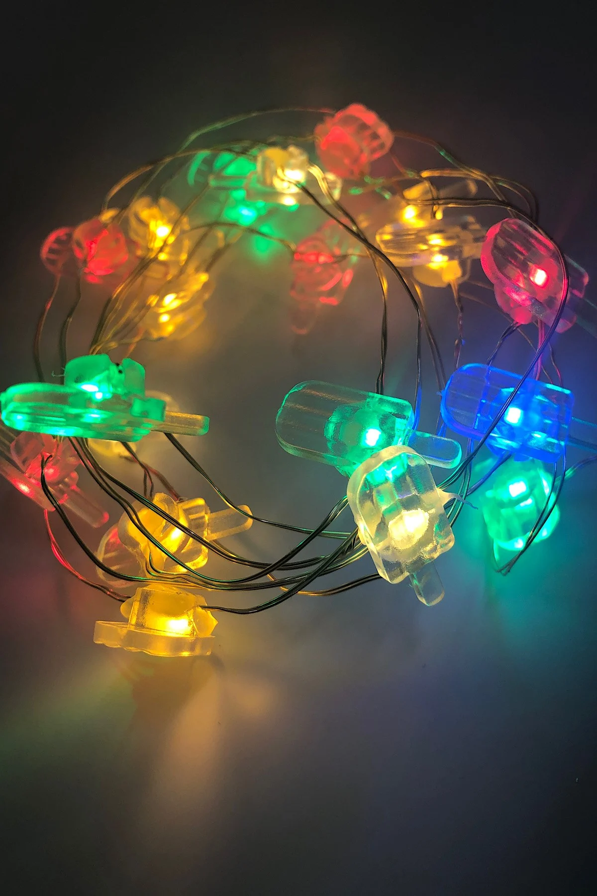 Dondurma Led Işık Çok Renkli