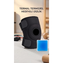 Çapraz Bağ Destekli Diz Korsesi Menisküs Ağrısı İçin Termojelli Dizlik