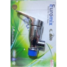Mix Aç Kapa Taharet Musluğu 1/2 - 3/8 Krom