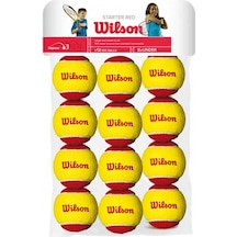 Wilson Starter Red Çocuk Tenis Topu 12 Adet Wrt137100