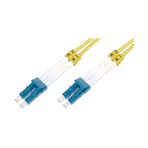 Beek Lc-lc Fiber Optik Patch Kablo, 9/125 Μ, Singlemode, 3.0mm, Duplex, Os2, Lszh, 40 Metre