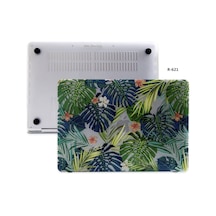 Macbook Pro Kılıf 13 İnç Flower01nl Eski Hdmı'lı Model 2012-2015 A1425 A1502 İle Uyumlu AÇIK YEŞİL