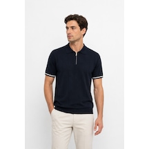 Cazador Erkek Triko Lacivert Polo Yaka Tshirt 34260