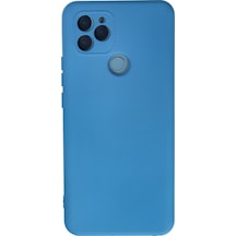 Newface General Mobile Gm 21 Kılıf Nano İçi Kadife Silikon - Mavi Mavi