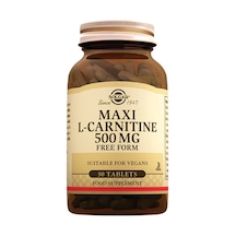Solgar Maxi L Carnitine 500 Mg 30 Tablet Maksi Karnitin