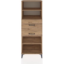 Hyperion Dolap 3 Raflı 2 Çekmeceli 60x44x163 Çam-çam Atlas Çam