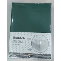 Özdilek Fitted Lastikli Tek Kişilik Çarşaf Seti 100x200 -zümrüt
