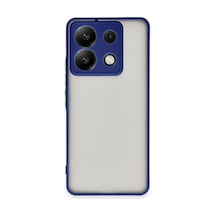 Herşeytrend Xiaomi Redmi Note 13 Pro 5g Kılıf Montreal Silikon Kapak - Lacivert Çok Renkli