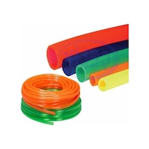 Çelik Naturel Silikonlu Bahçe Hortumu 1/2" 20 Metre Mavi