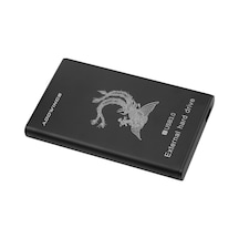 Addwıngs 2.5'' Taşınabilir 320gb Harici Sabit Disk Mobil Usb3.0 Hdd Yüksek Güvenlik/otomatik Kopyalama/masaüstü Dizüstü Bilgisayarla Uyumlu, Siyah