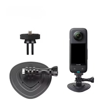 Aksiyon Kamera Yapıs Kanlı Esnek Montaj Aparatı Insta360 X5/x4/ace Pro 2/osmo/ Pocket 3/4 /action 5/ Gopro 13 Siyah