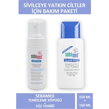 Sebamed Clear Face Yüz Temizleme Köpüğü 150 ML + Temizliyeci Yüz Toniği 150 ML