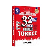 2027 Ankara Yayıncılık 5. Sınıf Türkçe 32 Hafta Güçlendiren Denemeleri