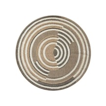 Seyran Halı Marakeş 674 Siyah Oval Makine Halısı