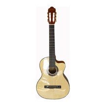 Picaldi Acg21ce Elektro Klasik Gitar 4/4 Cutaway Kesik Kasa İle Üst Perdelere Kolay Erişim Dahili Preamp İle Sahne Bağlantısı İçin Hazır