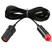 Oto Çakmak Fişi Uzatma Kablosu 5 Metre 12v-24v