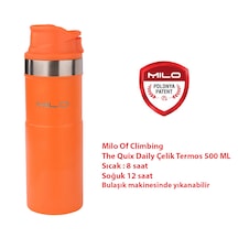 Milo Of Climbing The Quix Daily 500 Ml Termos Turuncu