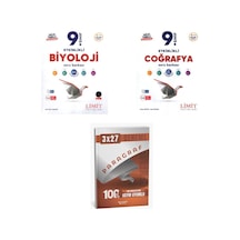 2027 Limit 9. Sınıf Etkinlikli Maarif Biyoloji + Coğrafya Soru + Anla Kazan Paragraf Deneme 3'lü Set