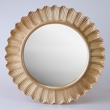 Flashy Yuvarlak Ayna Altın