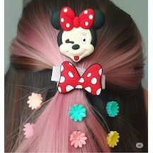 Minnie Mouse Temalı Toka Seti Sevimli Kız Çocuk Toka Okul, Doğum Günü Partileri Ve Özel Günlerde. Çok Renkli