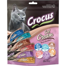 Crocus Multipack 6 Çeşit Karışık Krema Kedi Ödülü 30 x 15 G