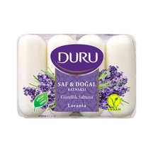 3 Adet Duru Güzellik Sabunu Saf&doğal 4x70 G Lavanta Diğer