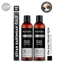 Huncalife Nature Siyah Sarımsaklı Şampuan Dökülme Karşıtı Besle
