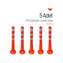 5'li Delinatör Seti 75x8 Cm Tpu, Esnek Duba-3585