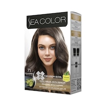 3 Adet Sea Color Saç Boyası Seti 7.1 Küllü Kumral 185 Ml