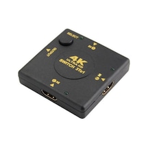 4K Destekli Hdmi Switch 4860P 3 Port Çoklayıcı Ultra Hd Çoğaltıcı