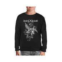 Belakor - Of Breath And Bone Siyah Çocuk Sweatshirt Siyah
