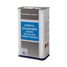 Akzonobel Akripol Selülozik Tiner 12 Litre 10 Kg 0