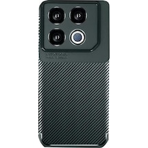 Newface İnfinix Gt 20 Pro Kılıf Auto Focus Karbon Kapak - Koyu Yeşil Çok Renkli