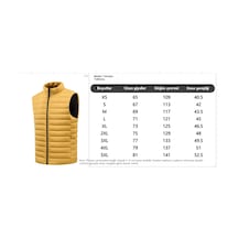 Erkekler İçin Bol Kesimli, Hafif Pamuklu Dolgulu Ceket, Sonbahar Ve Kış İçin Sıcak Pamuklu Dolgulu Yelek, Palto Sarı Erkekler İçin Bol Kesimli, Hafif Pamuklu Dolgulu Ceket, Sonbahar Ve Kış İçin Sıcak Pamuklu Dolgulu Yelek, Palto Sarı