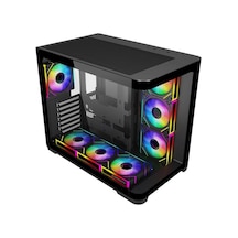 Gamebooster 850w 80+ Bronze Gb-g2852b-850w 7-fanlı Gamıng Mıd-tower Pc Kasası