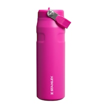 Stanley The Iceflow Bottle Flip Straw Pipetli Termos 2.0 0.7 L - 24 Oz Violet Blossom Mor