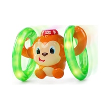 Bright Starts Roll & Glow Monkey 6 Ay Ve Üzeri İçin Işıklı Ve Sesli Emekleyen Bebek Oyuncağı