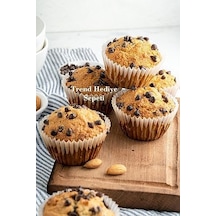 Takribi 200 Adet Büyük Boy Beyaz Muffin Kek Kalıbı, Cupcake Kağıdı, Browine Kalıbı 50x40 Mm .
