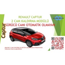 Renault Captur 2 Li Cam Modülü Sürücü Camı Otomatik Olmayan