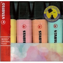 Stabilo Boss Original Pastel Fosforlu Kalem 4'lü Paket 70/4-2