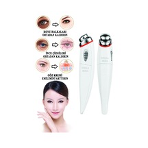Yüz Ve Göz Titreşimli Masaj Aleti Göz Altı Morluk Kırışıklık Şişlik Için Anti-aging Cihazı Karışık