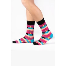 Ozzy Socks Box Desenli Çorap Çok Renkli