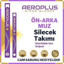Aeroplus Opel Corsa E Ön Arka Muz Silecek Takımı 2014-2019