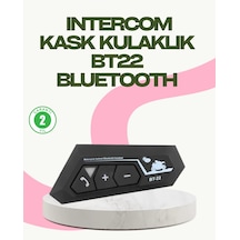 Mey İthalat Bluetooth 5.0 Edr Kask Kulaklık Yüksek Ses Kalitesi Ve Gürültü Önleme