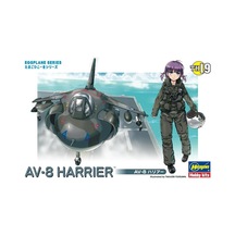 Av-8 Harrier Savaş Uçağı Eggplane Serisi Maketi, Hasegawa 60129