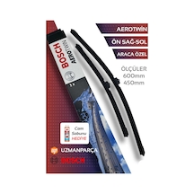 Chevrolet Rezzo 2004-2008 Muz Tipi Aerotwin Ön Silecek Takımı Ar604s