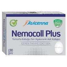 Avicenna Nemocoll Plus Yumurta Kabuğu Zarı 30 Kapsül